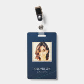 Foto Business-ID Ausweis (Vorderseite mit Clip)