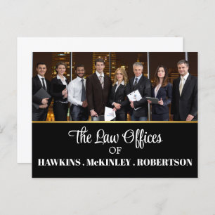 Foto Business Postkarte