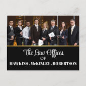 Foto Business Postkarte (Vorderseite)