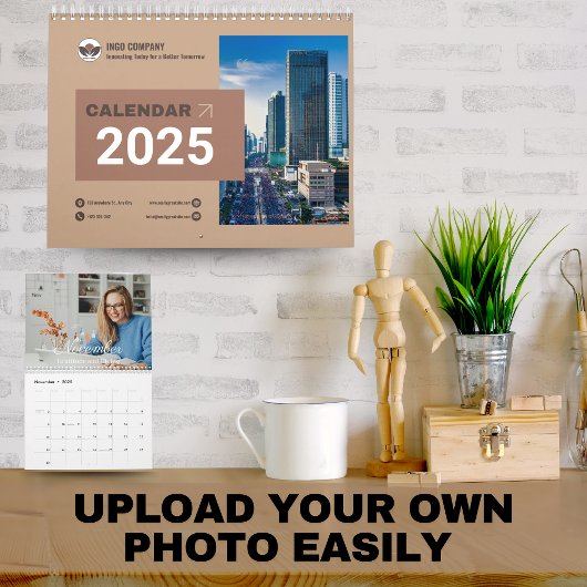 Foto & Business Wall Kalender | Mocha Mousse