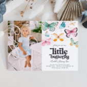 Foto Butterfly zum Geburtstag Einladung