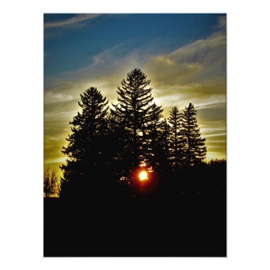 Foto "Buttery Cheese Sunset" drucken (Vorne)