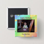 Foto-Button/Button Button (Vorne & Hinten)