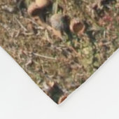 FOTO CAMOUFLAGE #17 FLEECE BLANKET (Ecke)