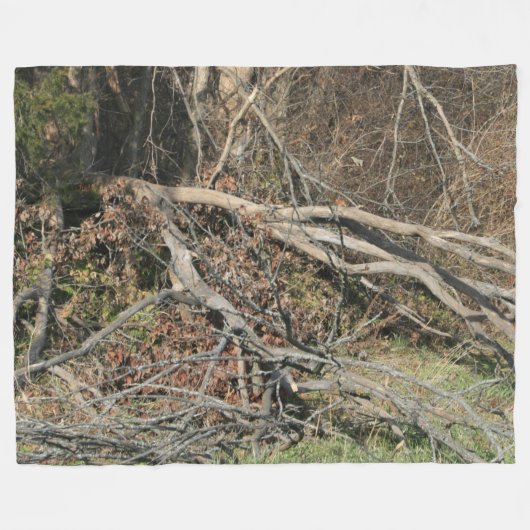 FOTO CAMOUFLAGE #23 FLEECE BLANKET (Vorderseite (Horizontal))