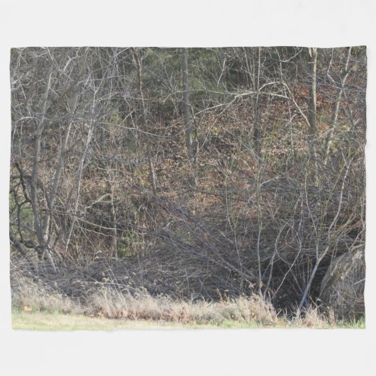 FOTO CAMOUFLAGE #25 FLEECE BLANKET (Vorderseite (Horizontal))