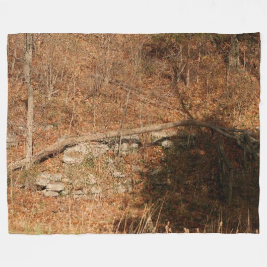 FOTO CAMOUFLAGE #2 FLEECE BLANKET (Vorderseite (Horizontal))