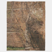FOTO CAMOUFLAGE #7 FLEECE BLANKET (Vorderseite)