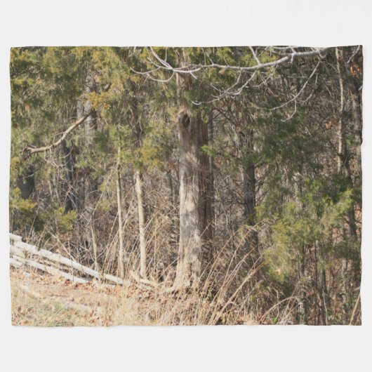 FOTO CAMOUFLAGE #9 FLEECE BLANKET (Vorderseite (Horizontal))