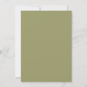 Foto Camouflage Abschluss Einladung (Rückseite)