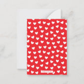 Foto Car Klassenzimmer Valentinstag Karten (Rückseite)