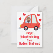 Foto Car Klassenzimmer Valentinstag Karten (Vorderseite)