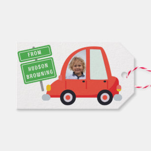 Foto Car Personalisierte Geschenketags Geschenkanhänger