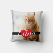 Foto Cat Memorial Kissen (Vorderseite)