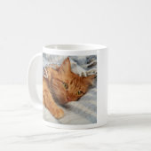 Foto Cat Monogram Kaffeetasse (Vorderseite Links)