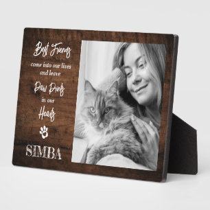 Foto Cat Pet Memorial Plaque Fotoplatte