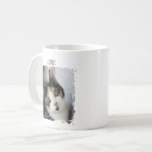 Foto Cat Pet Tasse mit Name (Vorderseite Links)