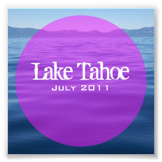 Foto CD Jewel Case Insert mit Fuchsia Circle (Vorne)