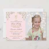 Foto Chalice Pink Einladung (Vorderseite)