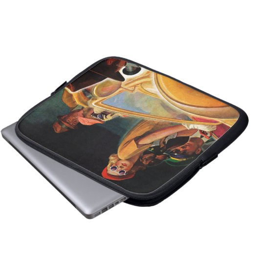 Foto-Chance Laptopschutzhülle (Vorne Knopf)