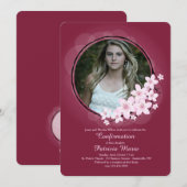 Foto Cherry Blossom Einladung (Vorne/Hinten)