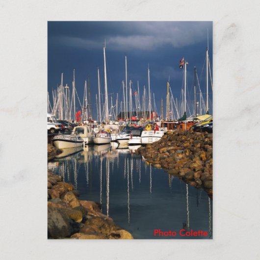 Foto: CHG Samsø Insel Dänemark 2009, Foto Colette Postkarte (Vorderseite)