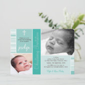 FOTO CHRISTENING ERSUCHT: EINLADUNG (Stehend Vorderseite)