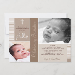 FOTO CHRISTENING ERSUCHT: EINLADUNG