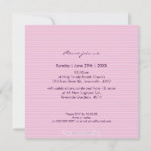 FOTO CHRISTENING ERSUCHT:: Glaube 3SQ Einladung (Rückseite)