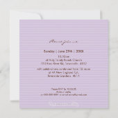 FOTO CHRISTENING ERSUCHT :: Glaube 6SQ Einladung (Rückseite)