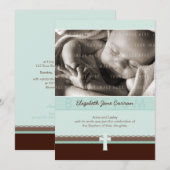 FOTO CHRISTENING ERSUCHT: Rein 3 P Einladung (Vorne/Hinten)