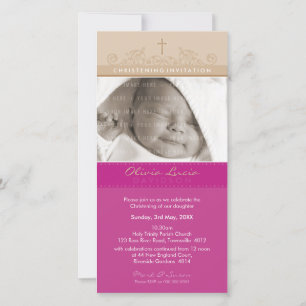 FOTO CHRISTENING INVITAATIONEN :: elegant 5