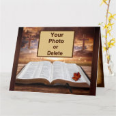 Foto, Christliche Karten, Pastor-Wertungskarten Karte (Gelbe Blume)