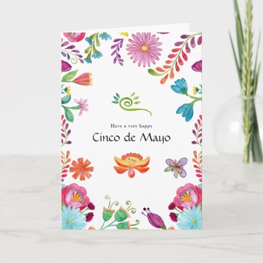 Foto Cinco de Mayo Feiertagskarte (Vorderseite)