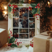 Foto Classic Holly Berry Weihnachts-Party