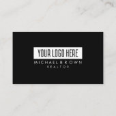 Foto Classy Simple Visitenkarte (Rückseite)