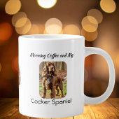 Foto Cocker Spaniel personalisieren Jumbo-Tasse