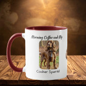 Foto Cocker Spaniel personalisieren Tasse