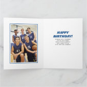 Foto Collage 10 Bildername und jedes Alter Geburts Karte (Innenseite)