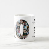Foto Collage 10 Jahre Jubiläumsgeschenke pro Jahr Kaffeetasse (Mittel)