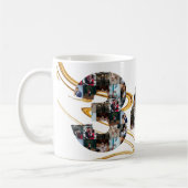 Foto Collage 34 Jahre Jubiläumsgeschenke nach Jahr Kaffeetasse (Links)