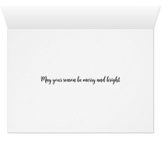 Foto Collage 3 Windows Frohe Weihnachtskarte (Innenansicht Horizontal (Unten))