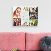 Foto Collage 7 Picture Dove Gray 21. Geburtstag Leinwanddruck (Insitu (Wohnzimmer))