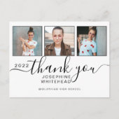 Foto Collage Abschluss Vielen Dank 2022 Postkarte (Vorderseite)