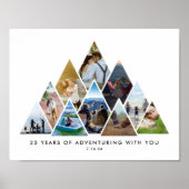 Foto Collage Adventure 25-jährige Paare Poster (Vorne)