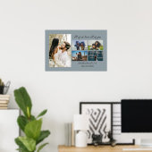 Foto Collage Alle meine Lieben Poster (Heimbüro)