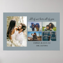 Foto Collage Alle meine Lieben