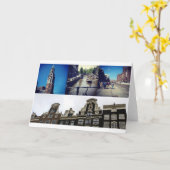 Foto Collage Amsterdam 2 Karte (Gelbe Blume)
