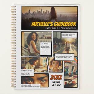 Foto-Collage-Anleitung für Mädchen: Graphic Novel  Planer