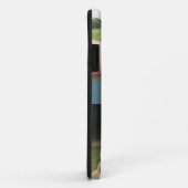 Foto-Collage Aquamarin Blue Case-Mate iPhone Hülle (Hinten/Rechts)